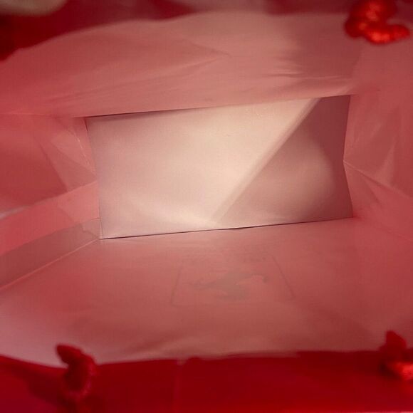 Red Ferrari Palm Beach Gift Bag 12"x10" Shopping Tote Birthday Storage Accesory - Picture 5 of 5